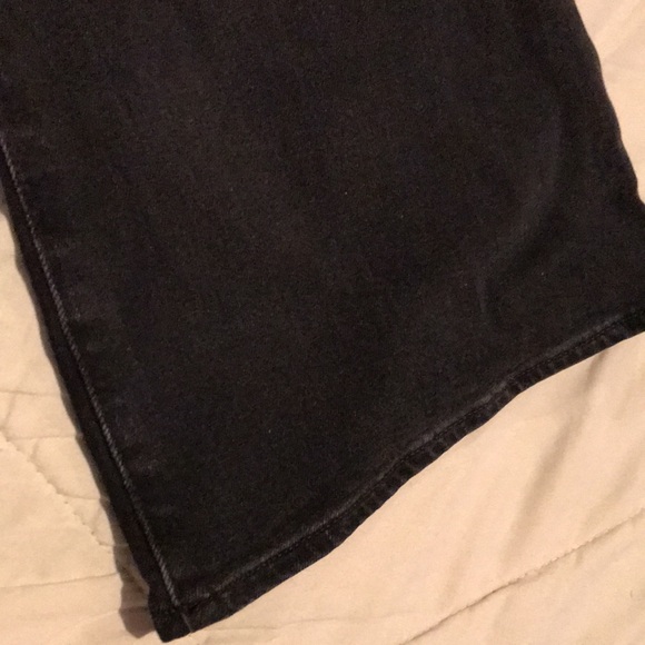Gap denim flare high-rise washed out black never been worn - Picture 3 of 5